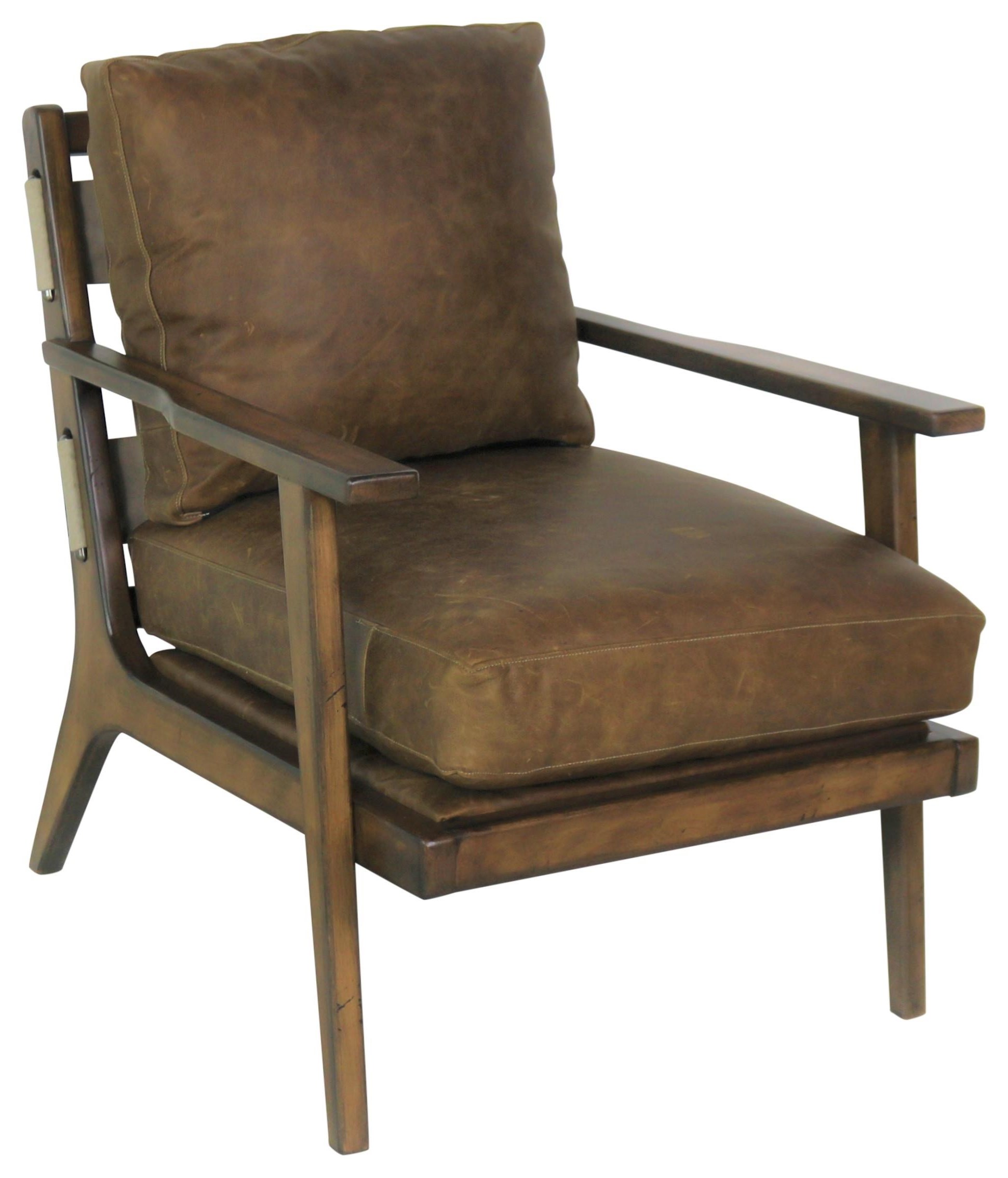 Exposed wood accent 2025 chair
