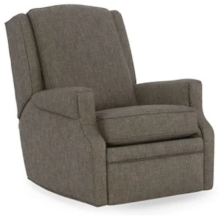 Transitional Swivel Glider Powered Recliner