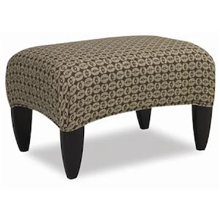 Sleek Contemporary Ottoman