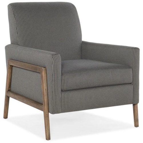 Contemporary Customizable Exposed Wood Chair