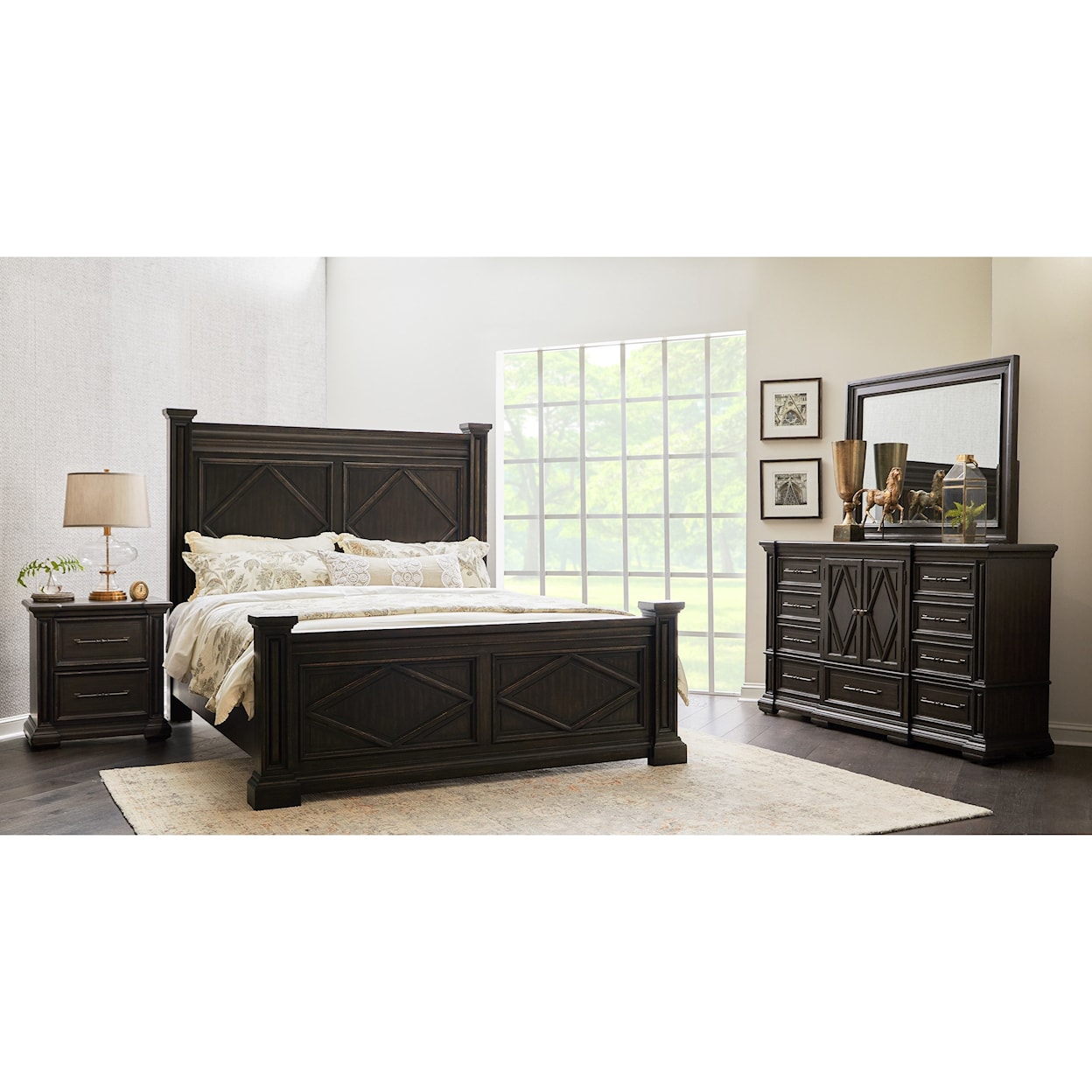 Samuel Lawrence Canyon Creek Queen Bed