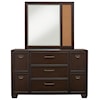 Samuel Lawrence Clubhouse Dresser and Mirror Set