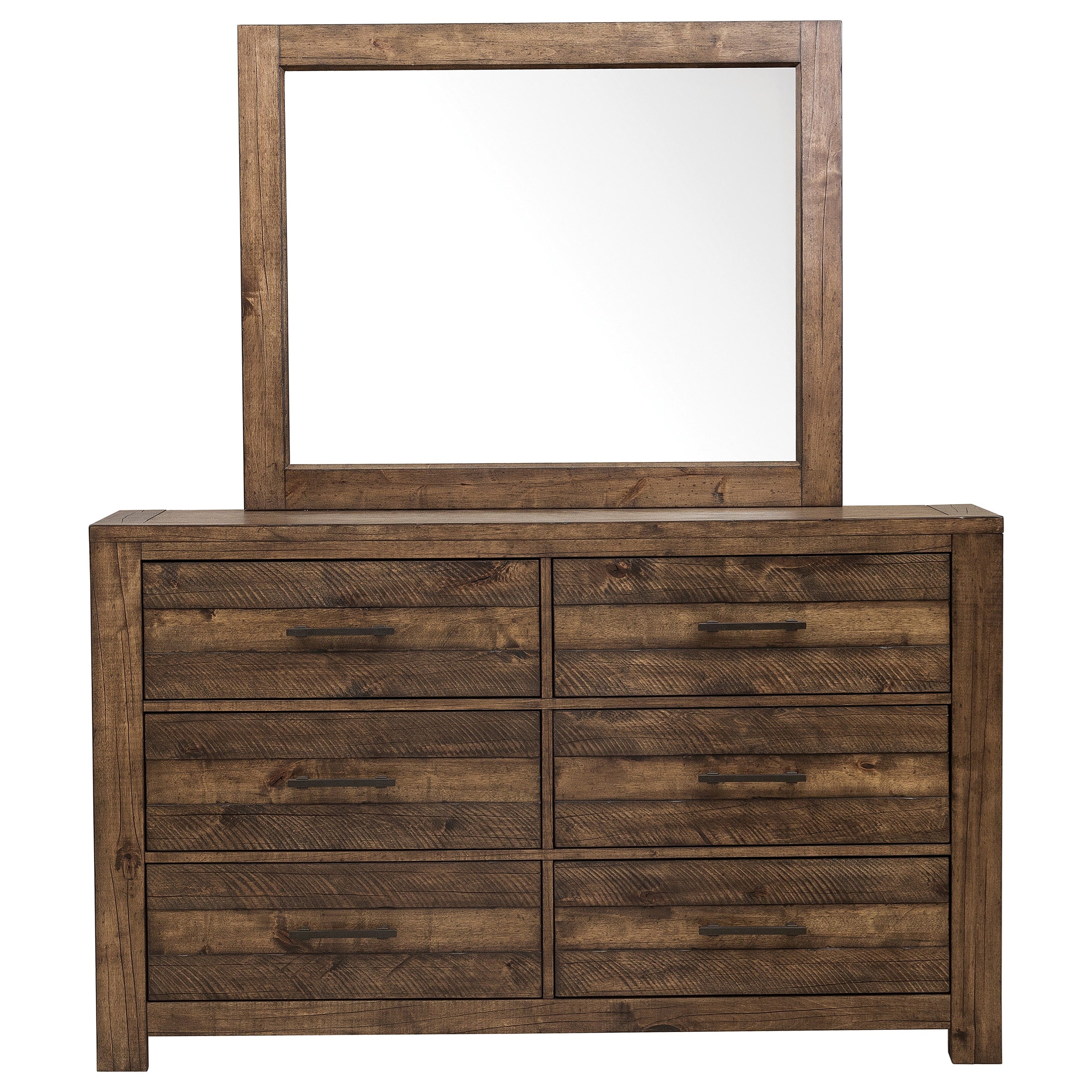 Dresser and Mirror Combo