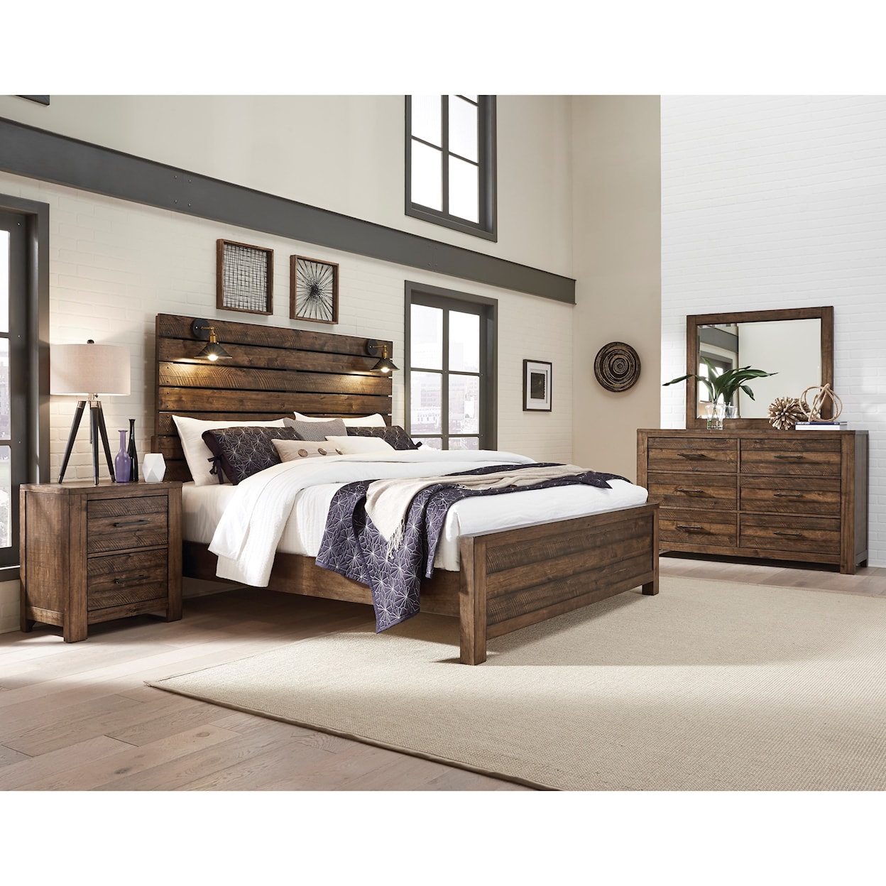 Samuel Lawrence Decker Decker King Panel Bed