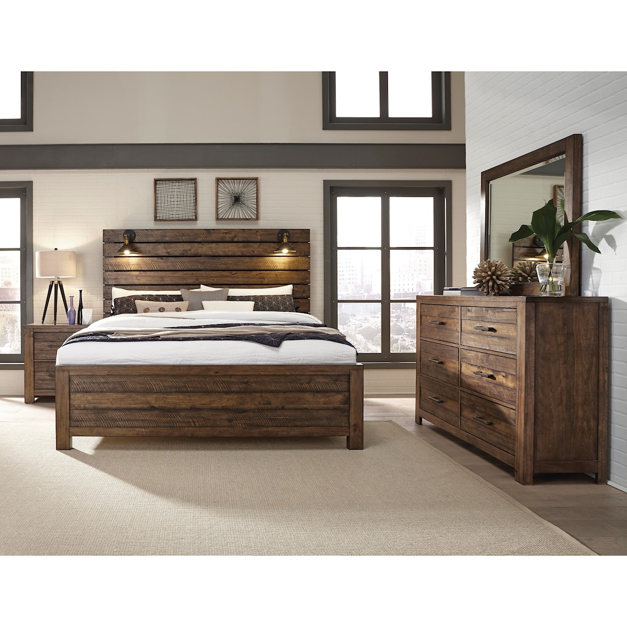 Samuel Lawrence Decker Decker King Panel Bed