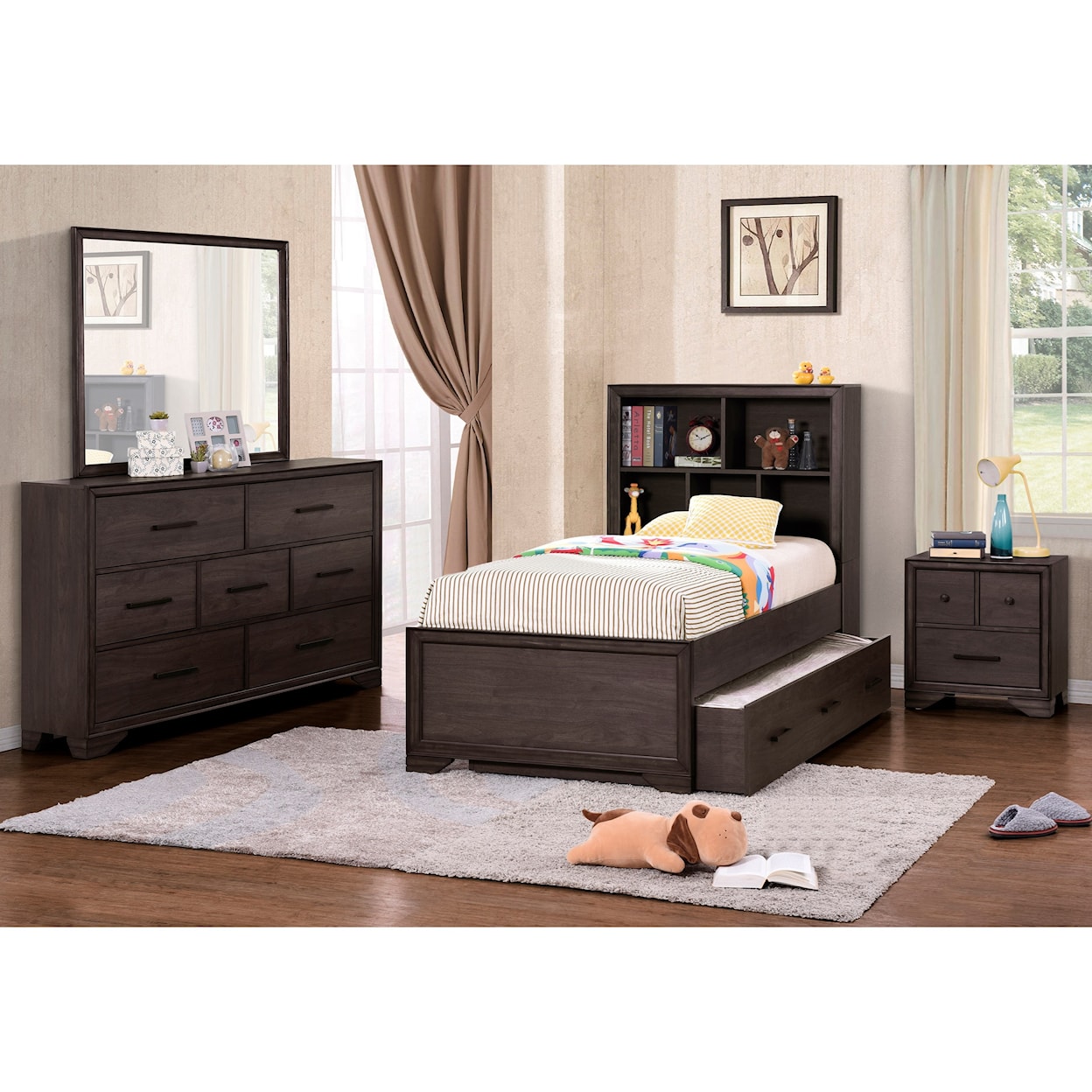 Samuel Lawrence Granite Falls Twin Bedroom Group