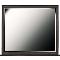 Contemporary Dresser Mirror with Bevel