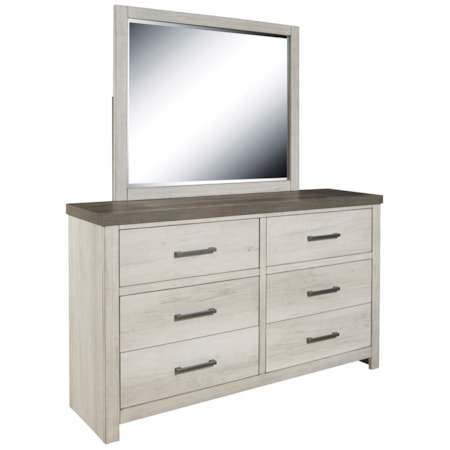 Dresser and Mirror