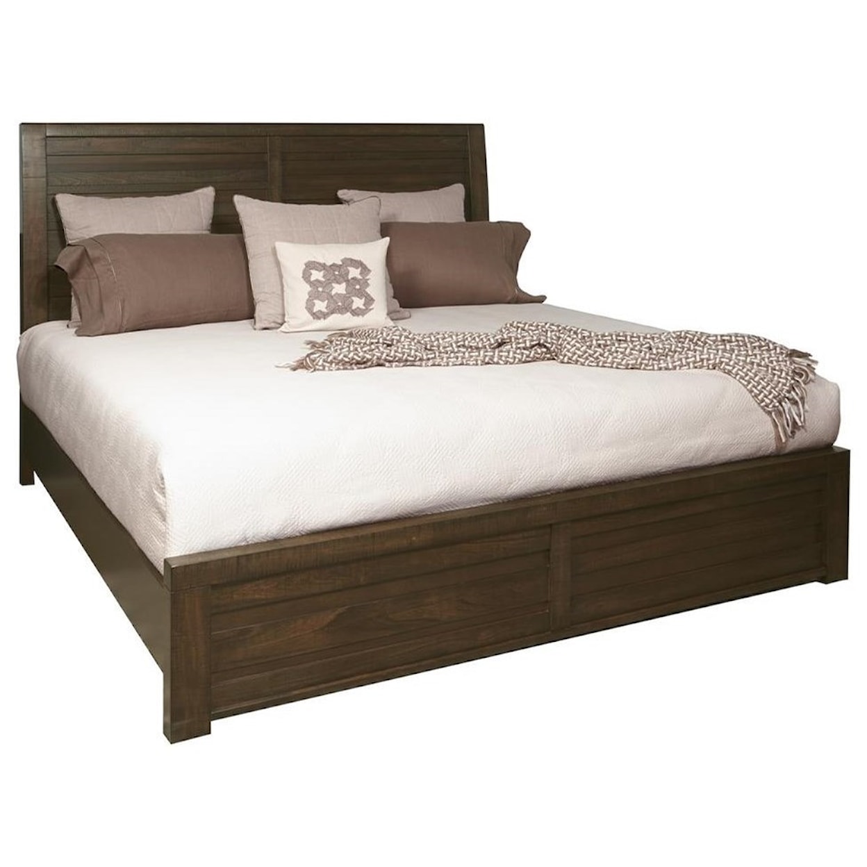 Samuel Lawrence Ruff Hewn Queen Panel Bed