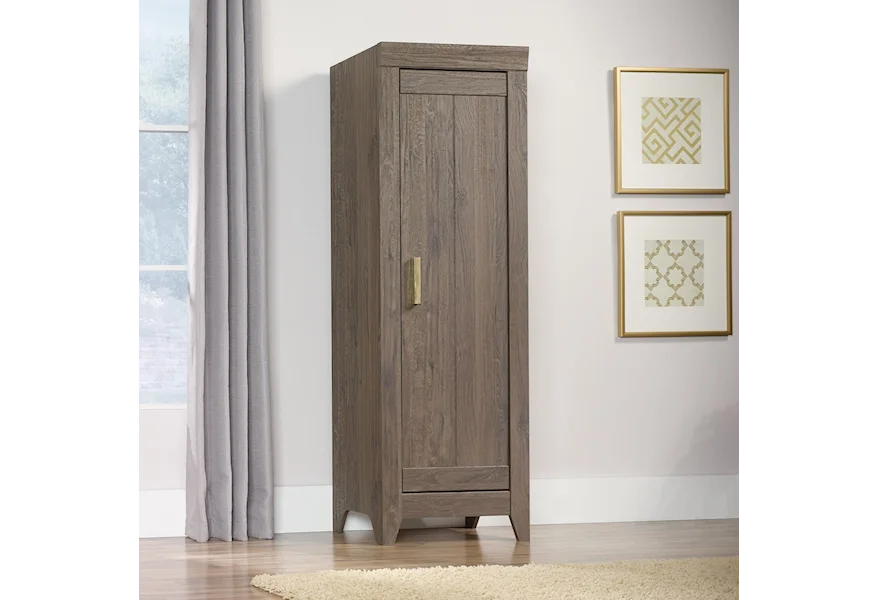 Adept Storage Narrow Storage Cabinet by Sauder at Westrich Furniture & Appliances