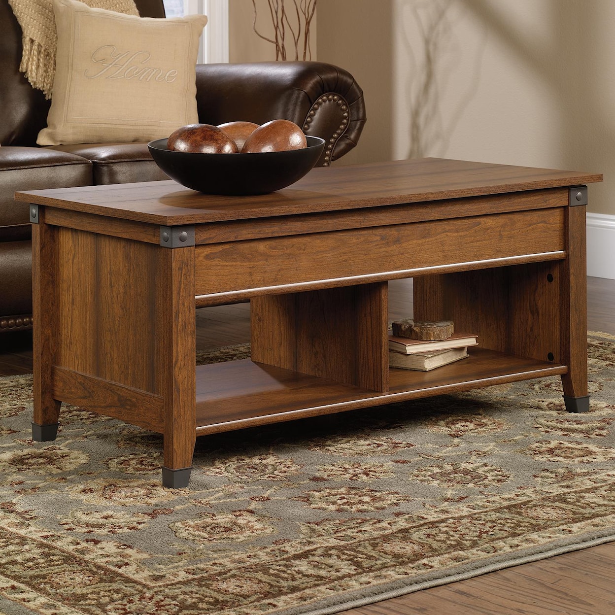 Sauder Carson Forge Lift-Top Coffee Table
