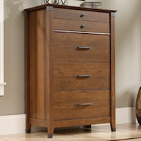 Rustic 4-Drawer Chest - Washington Cherry