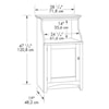 Sauder Summer Home Gourmet Stand