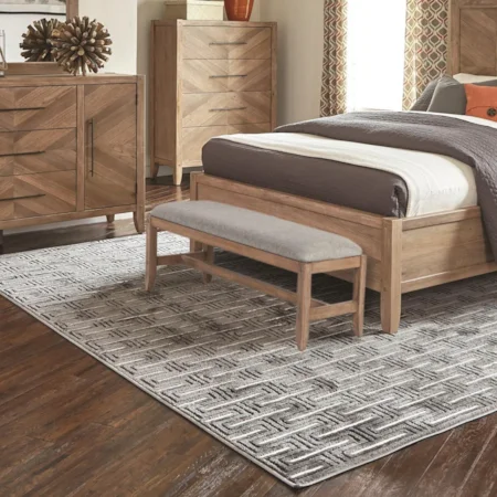 Upholstered Accent Bench