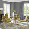 Coaster Evianna Five Piece Chair & Table Set