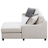 Coaster McLoughlin Sectional with Reversible Chaise