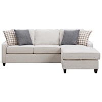 Modern Sectional Sofa with Reversible Storage Chaise