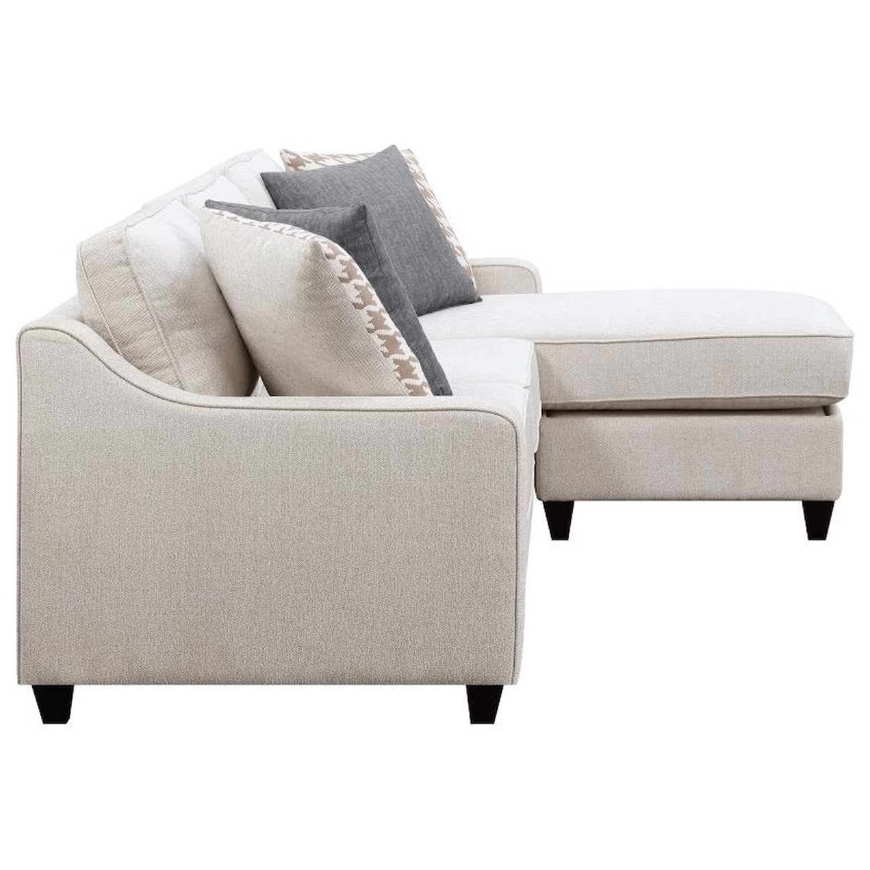 Coaster McLoughlin Sectional with Reversible Chaise