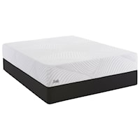 Full 10" Cushion Firm Gel Memory Foam Mattress and StableSupport™ Foundation
