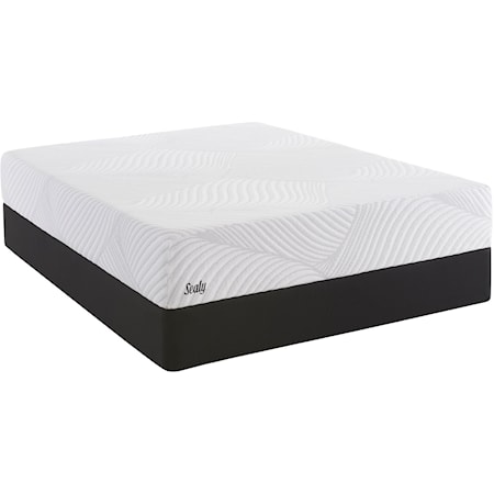 King 10" CF Gel Memory Foam Mattress Set