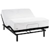 Sealy Treat Cushion Firm Twin XL 10" CF Gel Memory Foam Adj Set