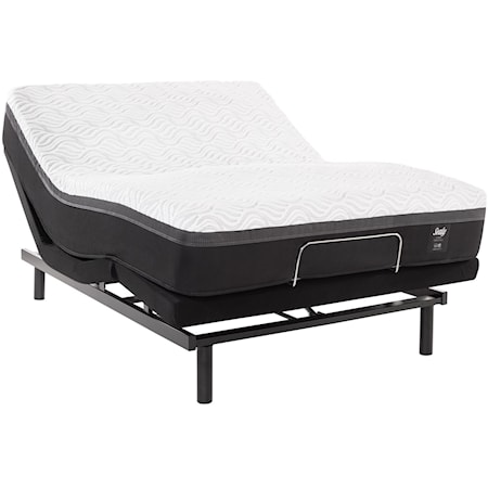 Queen Essentials Hybrid Mattress and Ease 3.0 Adjustable Base