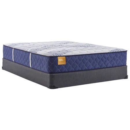 King 12 1/2" Plush Pocketed Coil Mattress and 5" Low Profile Foundation