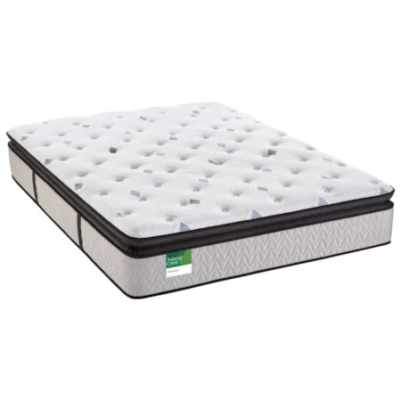 King 14" Plush Pillow Top Mattress and Ease 3.0 Adjustable Base