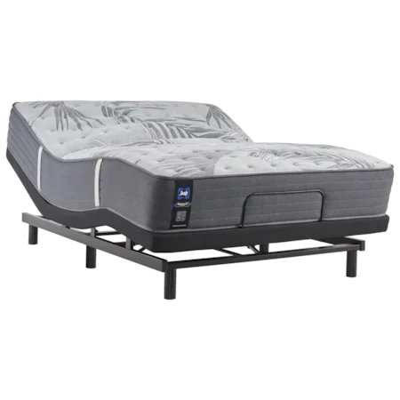 Queen 13" Medium Feel Tight Top Mattress and Ease 3.0 Adjustable Base