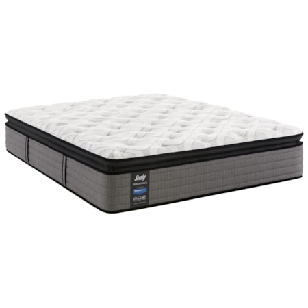 Full 14" Plush Euro Pillow Top Pocketed Coil Mattress