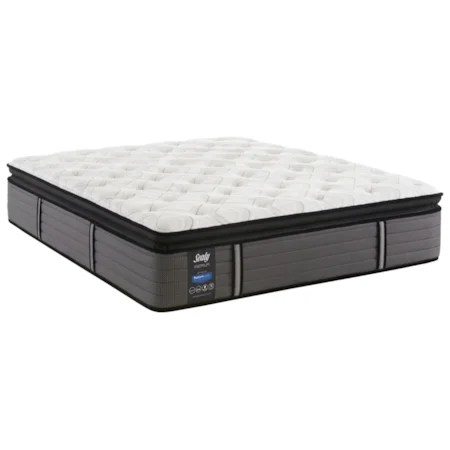 Full 14" Cushion Firm Euro Pillow Top Pocketed Coil Mattress and Ease 3.0 Adjustable Base