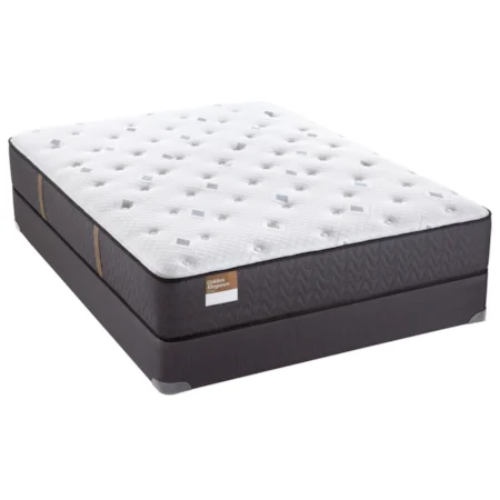 King 12 1/2" Plush Mattress and 9" SupportFlex™ Foundation