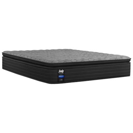 Full Plush Euro Pillow Top Pocketed Coil Mattress and Ease 3.0 Adjustable Base