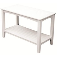Outdoor Console Table w/ Lower Shelf