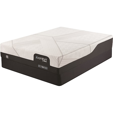 King 12" Medium Hybrid Mattress Set