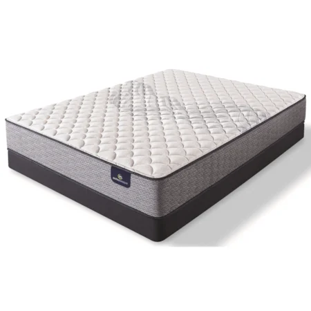 Full Firm Pocketed Coil Mattress and 5" Low Profile Foundation