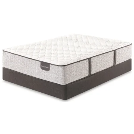 Twin Extra Firm Pocketed Coil Mattress and 5" Low Profile Foundation