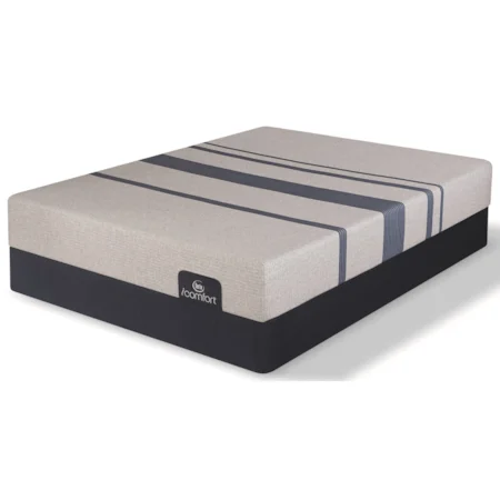 Twin Gentle Firm Gel Memory Foam Mattress and 9" iComfort Foundation