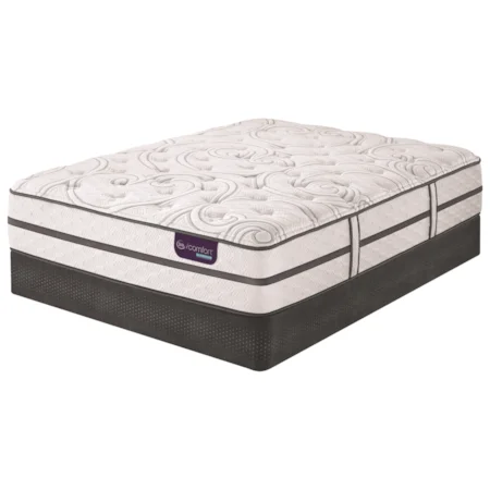 Twin Plush Hybrid Mattress and 9" StabL-Base® Foundation