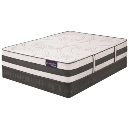 Queen Extra Plush Hybrid Mattress and StabL-Base Foundation