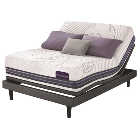 Cal King SmartSupport™ Memory Foam Mattress and Motion Perfect III Adjustable Base