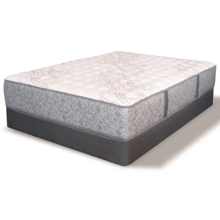Twin Extra Firm Pocketed Coil Mattress and 9" Steel Boxspring