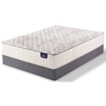 Twin Firm Pocketed Coil Mattress and 5" StabL-Base® Low Profile Foundation