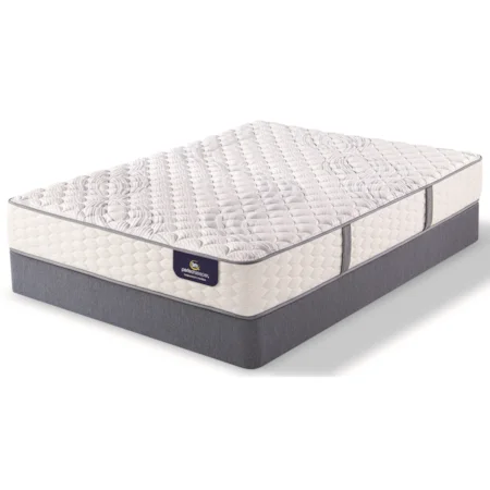 Twin Firm Premium Pocketed Coil Mattress and 5" StabL-Base® Low Profile Foundation