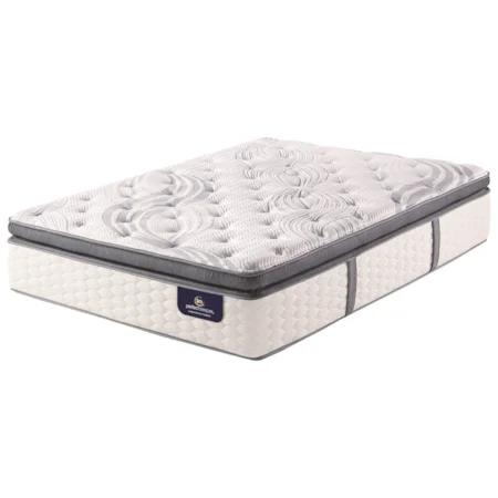 Queen Plush Super Pillow Top Premium Pocketed Coil Mattress and MC II Adjustable Foundation