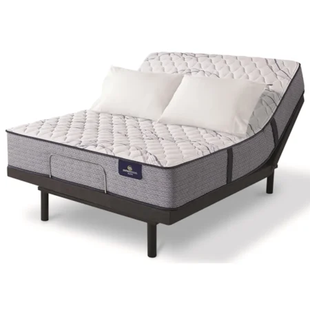 King Extra Firm Pocketed Coil Mattress and Motion Perfect IV Adjustable Base