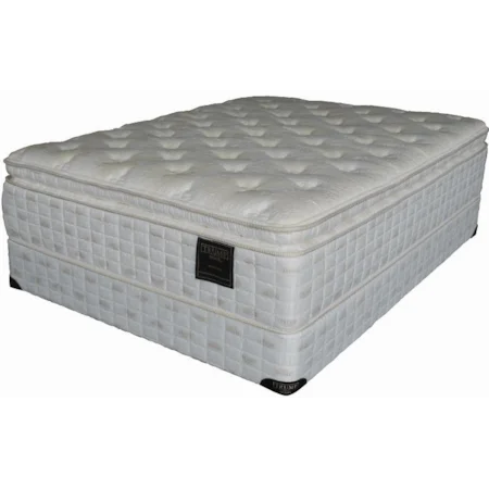 Queen Bryant Park Plush Super Pillow Top Mattress and Box Spring