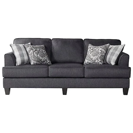 Contemporary Stationary Upholstered Sofa