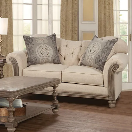 Traditional Loveseat