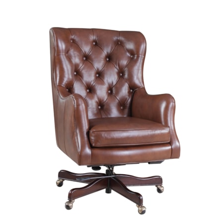 Button-Tufted Executive Chair